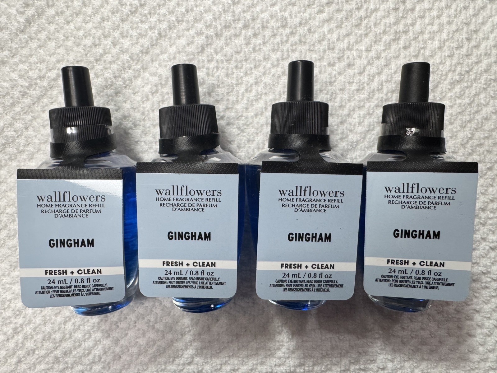 Bath & Body Works Wallflowers NEW Refill Plug-Ins Lot 4 GINGHAM