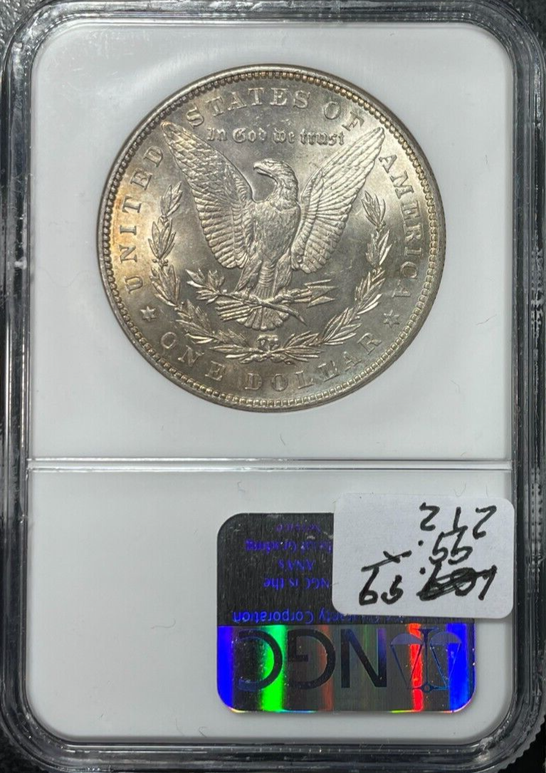 1887 MORGAN SILVER DOLLAR - NGC MS 64 ~BEAUTIFUL COIN~ REF#00-018