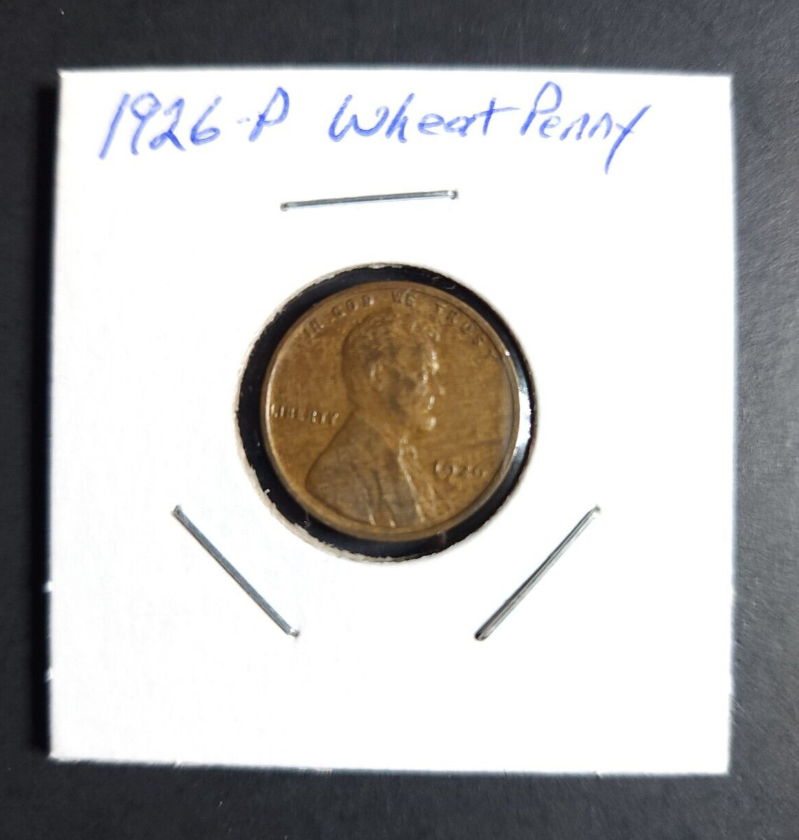 1926 P LINCOLN WHEAT PENNY COIN *F/VF*