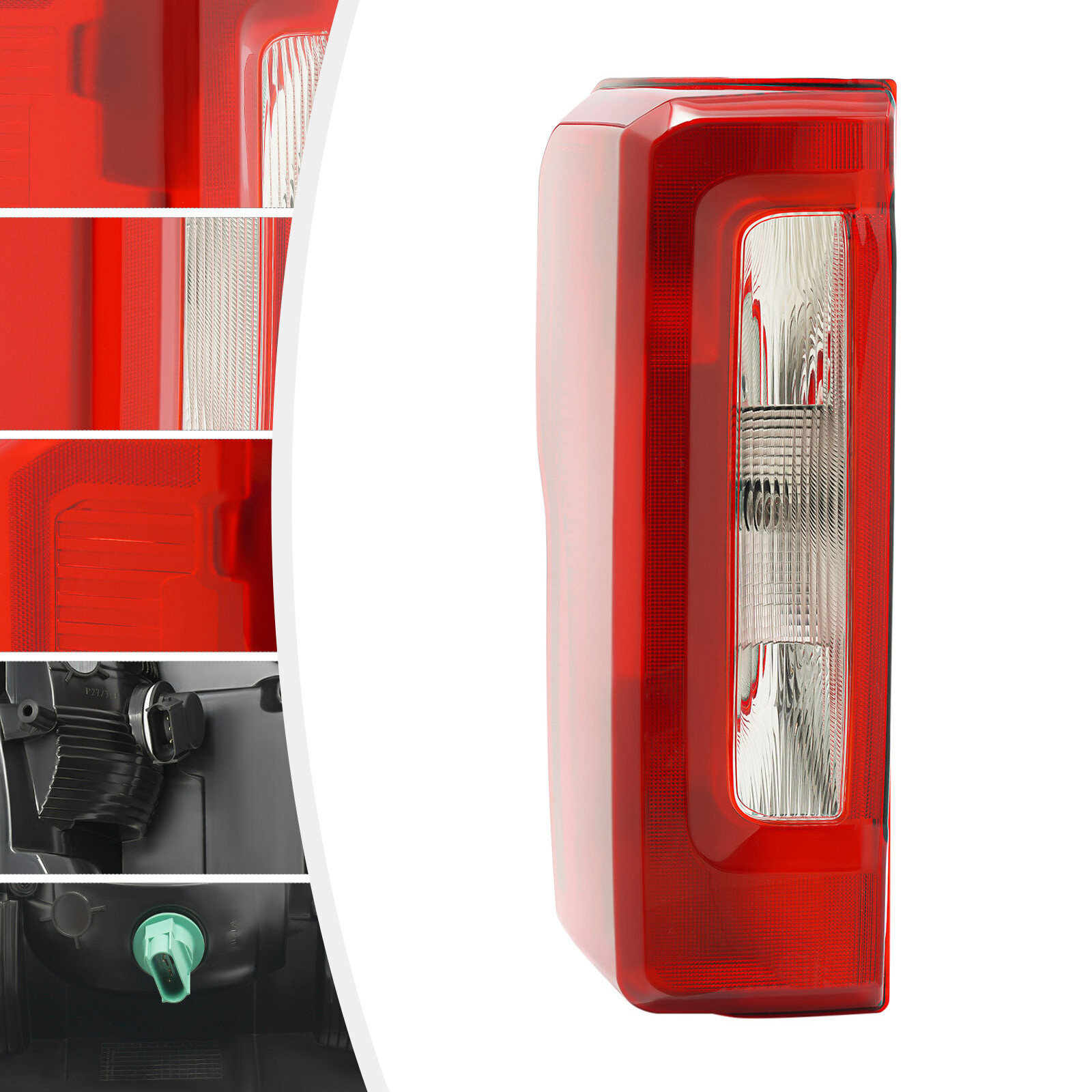 Left Halogen Tail Light Assembly for 2023-2024 Ford F250 F350 SUPER DUTY