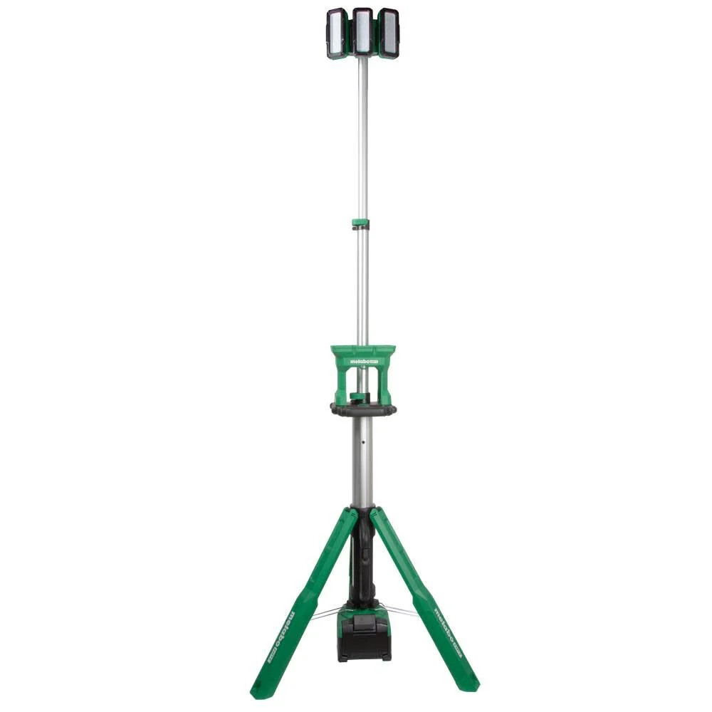 Metabo Hpt 18V Multivolt Cordless 4000 Lumen Led Tripod Site Light