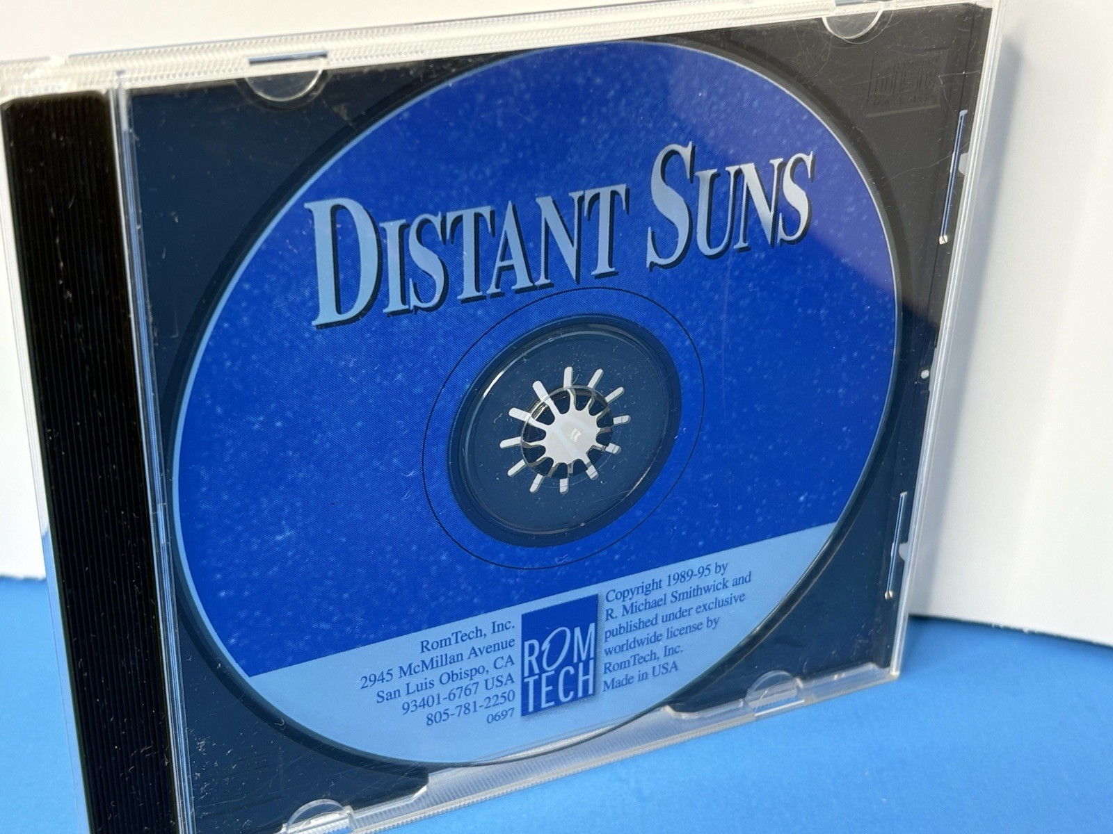 Distant Suns - Romtech Windows PC CD-ROM 1995