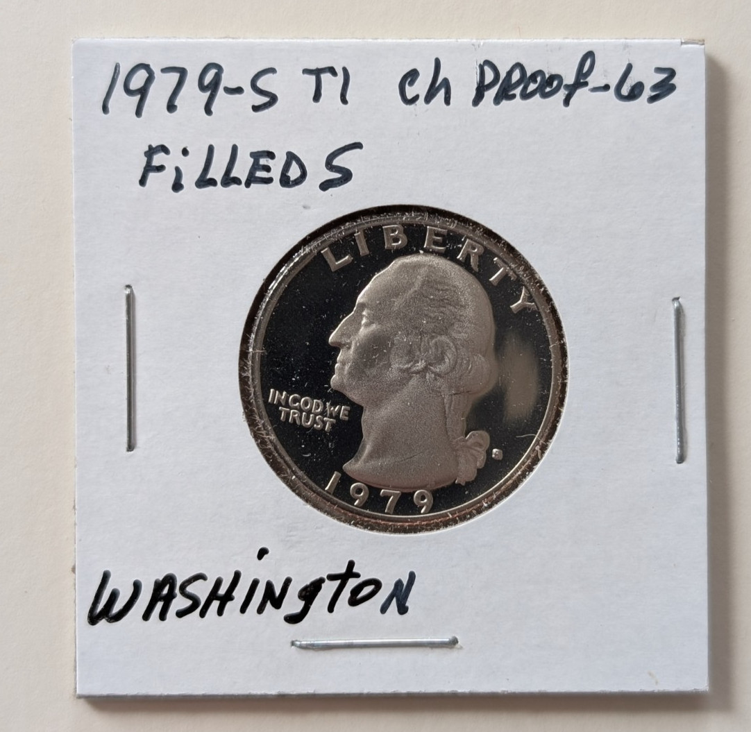 1979-S 25C Type 1 DCAM (Proof) Washington Quarter
