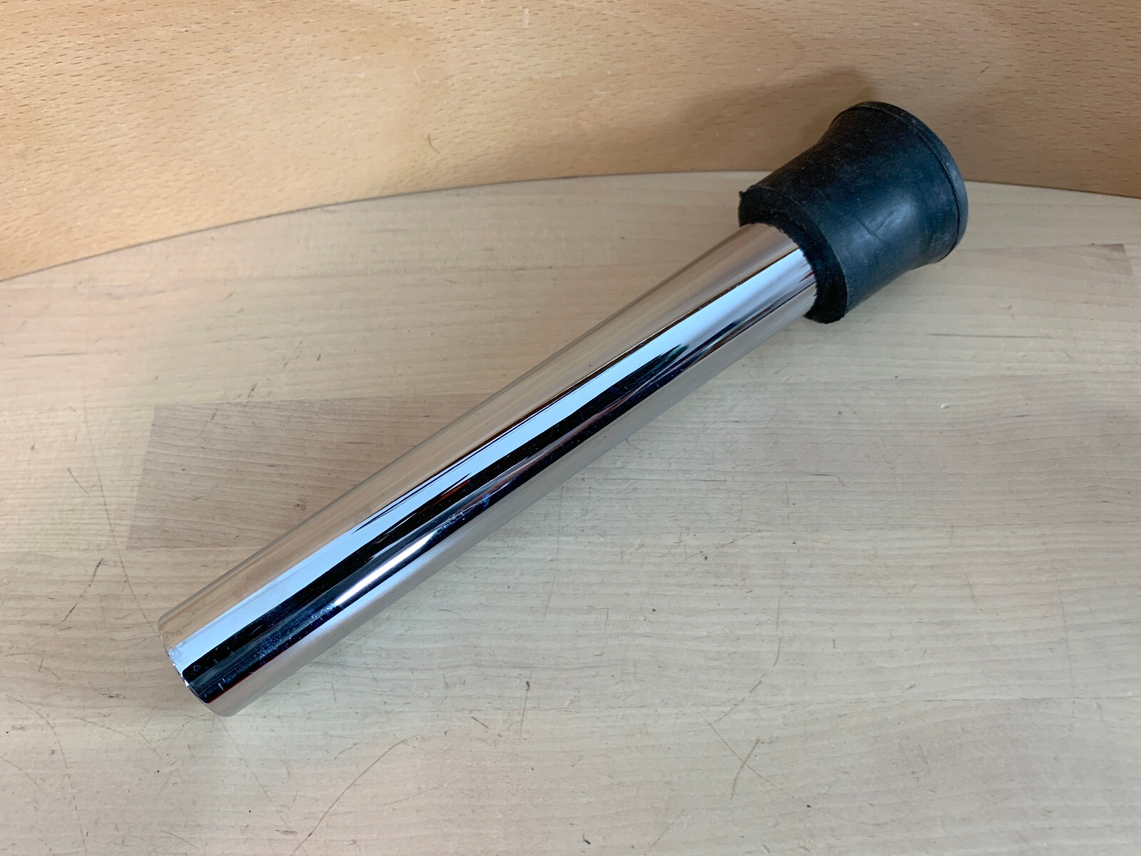 GIBRALTAR Hardware LEG Tube Post Part w Rubber Foot Tip 1" Diameter x 8" Long