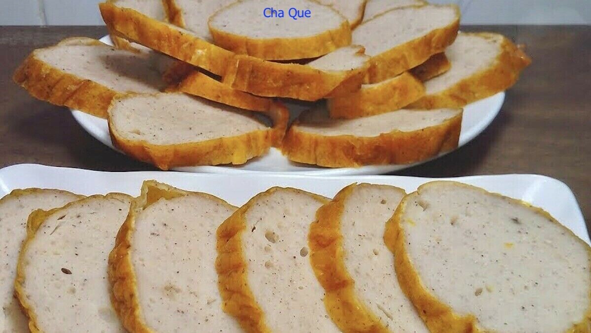 Cooked Pork Rolls (2 Cha Lua, 1 Gio Thu & 1 Cha Que) សាច់ប៉ាតេ