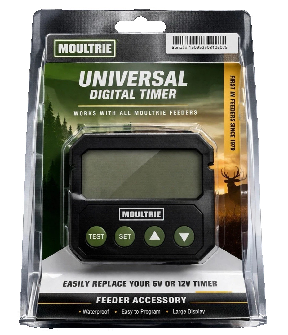 Moultrie Universal Digital Timer III Waterproof Feeder Timer FREE SHIPPING!