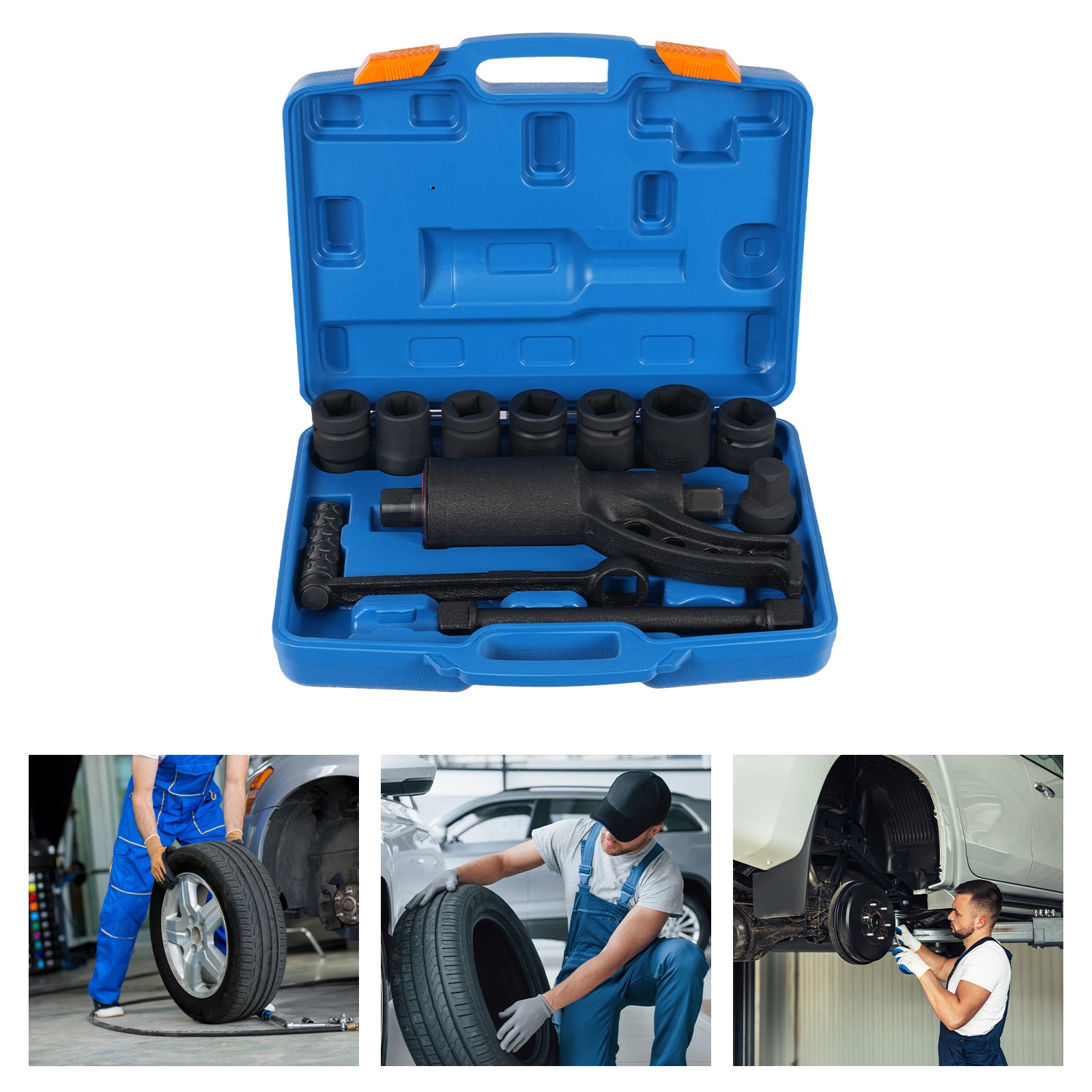 Tire Changer Jaws Tool Set, Torque Amplifier, Torque Multiplier, Torque Wrench