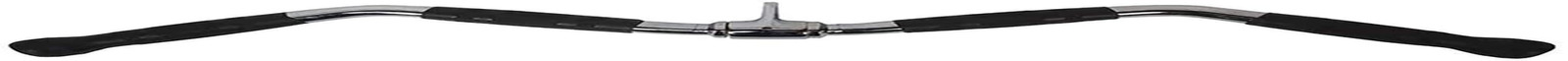 Lat Bar Cable Machine Attachment, Curl Pulldown Bar with Full Rotation and Rubbe