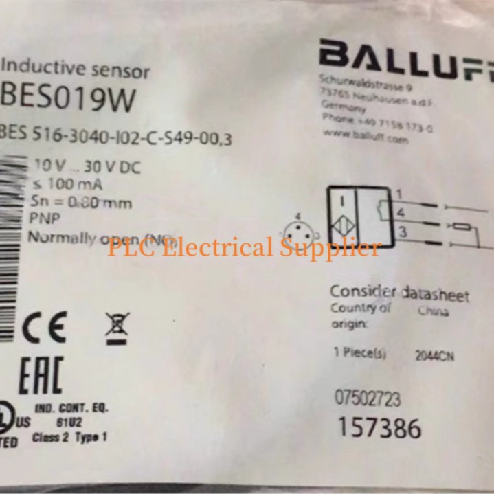 1X NEW FIT FOR BALLUFF BES019W BES 516-3040-I02-C-S49-00,3 sensor