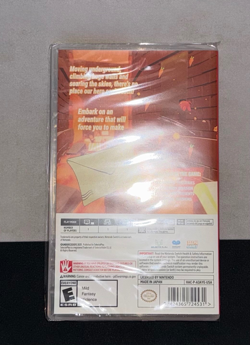 Mail Mole Nintendo Switch