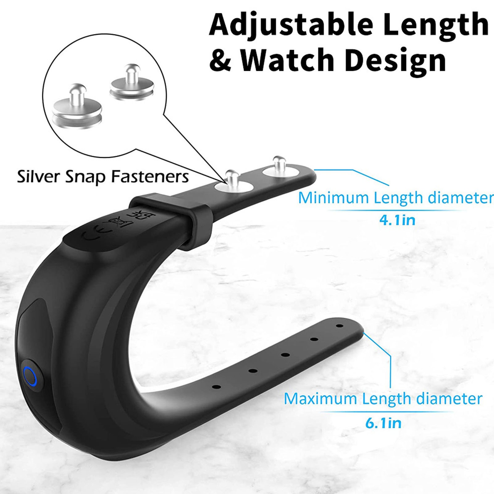 Adjustable Men Prostate Massager Improve Circulation Muscle Massage For Male Sil