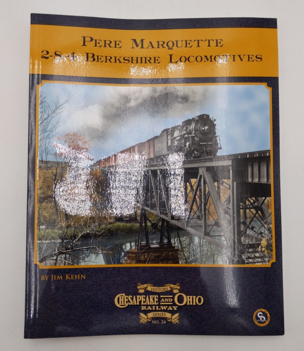 Chesapeake & Ohio 2-8-2 Mikado Locomotives Paperback Book By Karen Parker EX