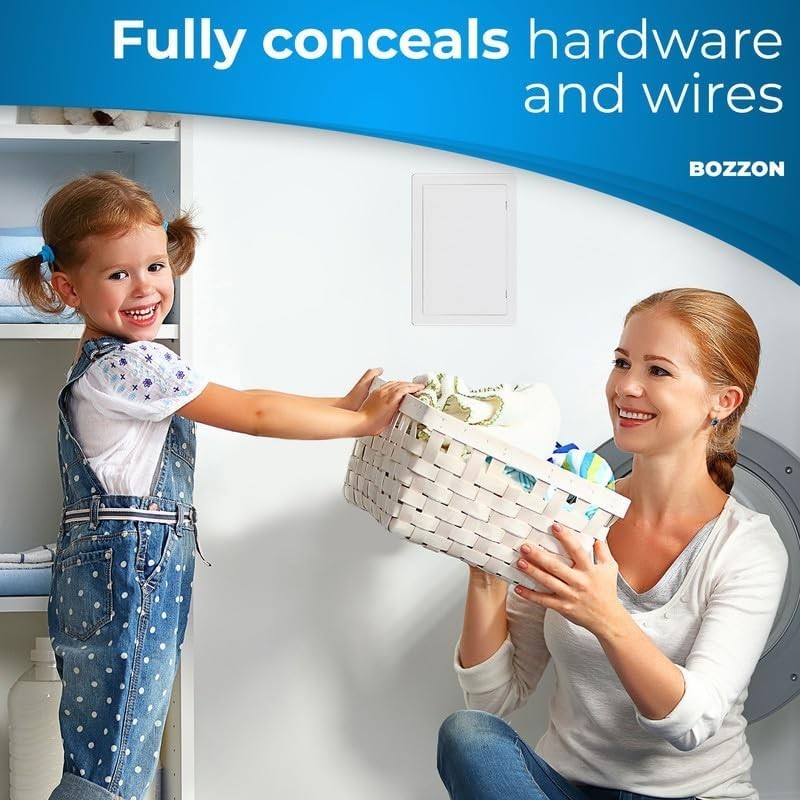 Versatile 12x16 Access Panel for Plumbing and Electrical - Durable Plastic