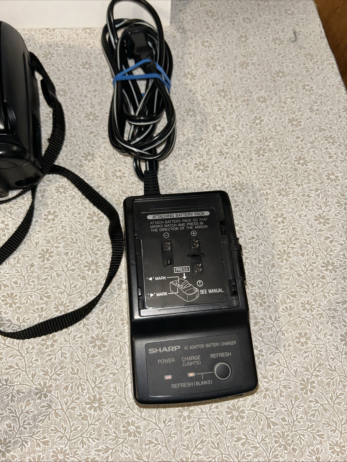Sharp Liquid Crystal Video Camera Vl-E47 & Accessories