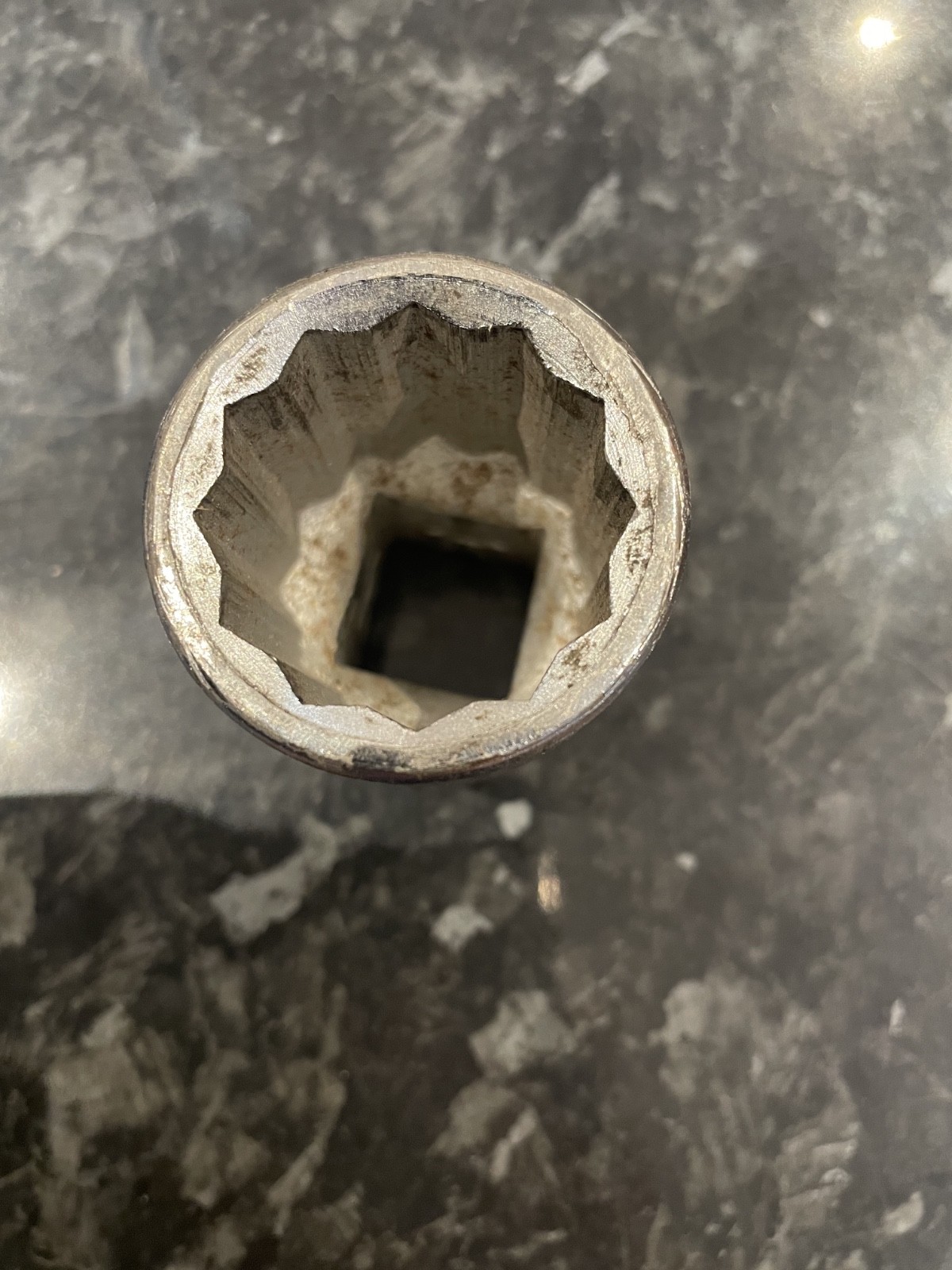 ELORA 1 1/8" AF SHALLOW SOCKET, 12 POINT, 3/4" DRIVE
