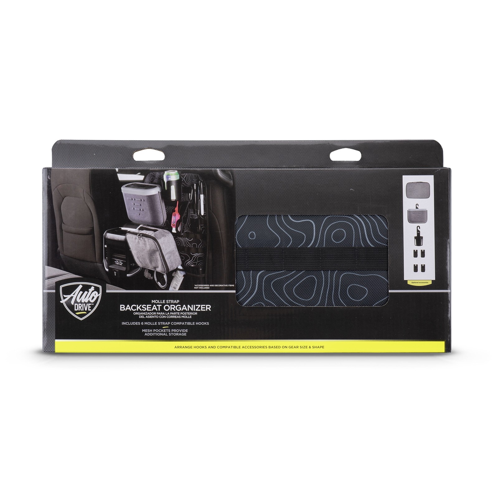 MOLLE Strap Backseat Organizer, Universal Fit, AZ534005