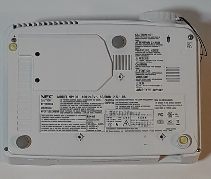 NEC NP100 DLP Projector
