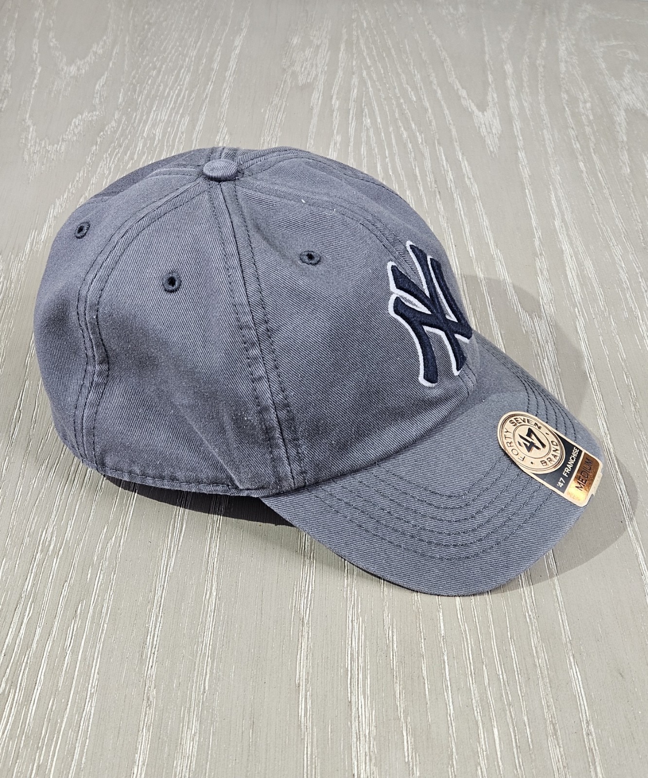 NEW! [S] 47 BRAND Men's New York Yankees MLB Palmetto Franchise  Cap Size