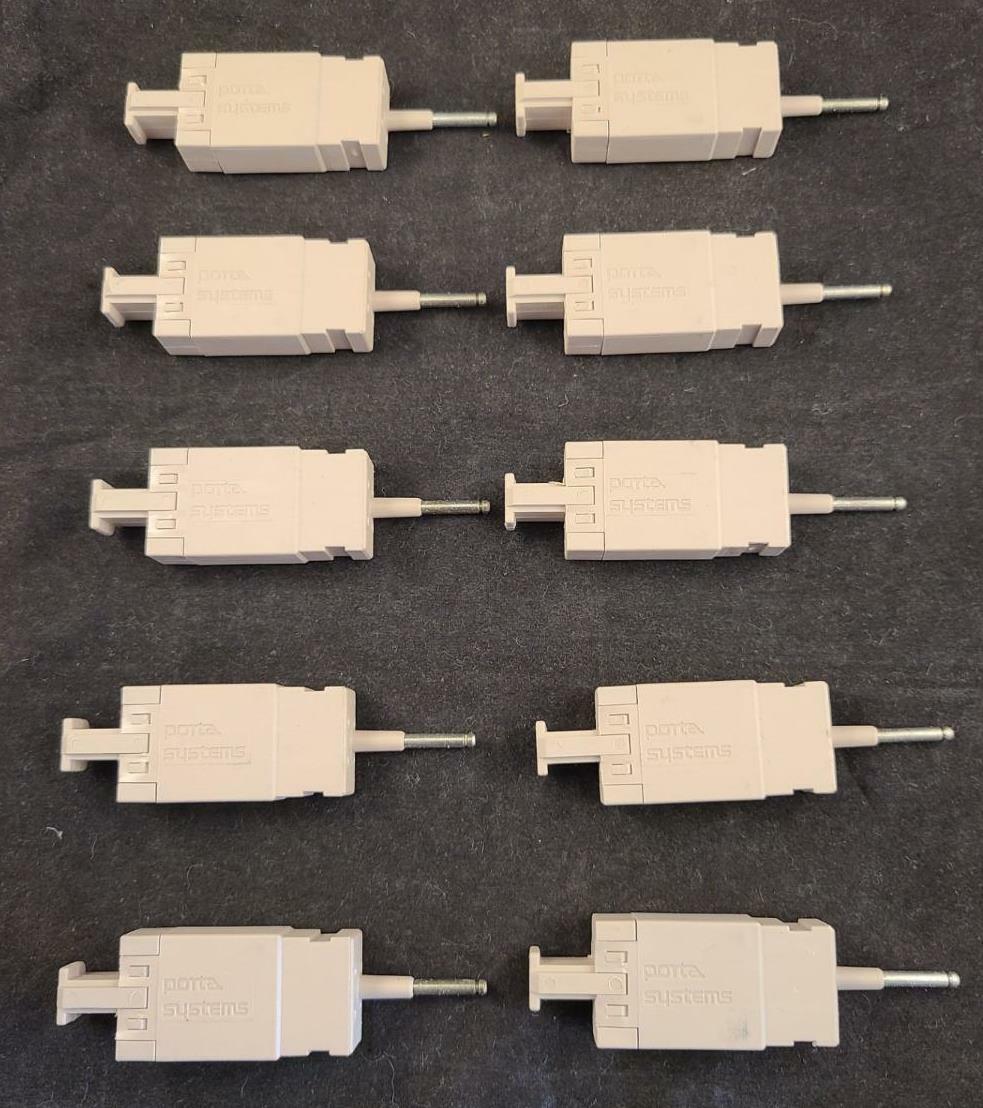 Lot of 10X Porta Systems 75BCXN-230 1-Pin 230V Gas Tube protector NEW Tii Tech