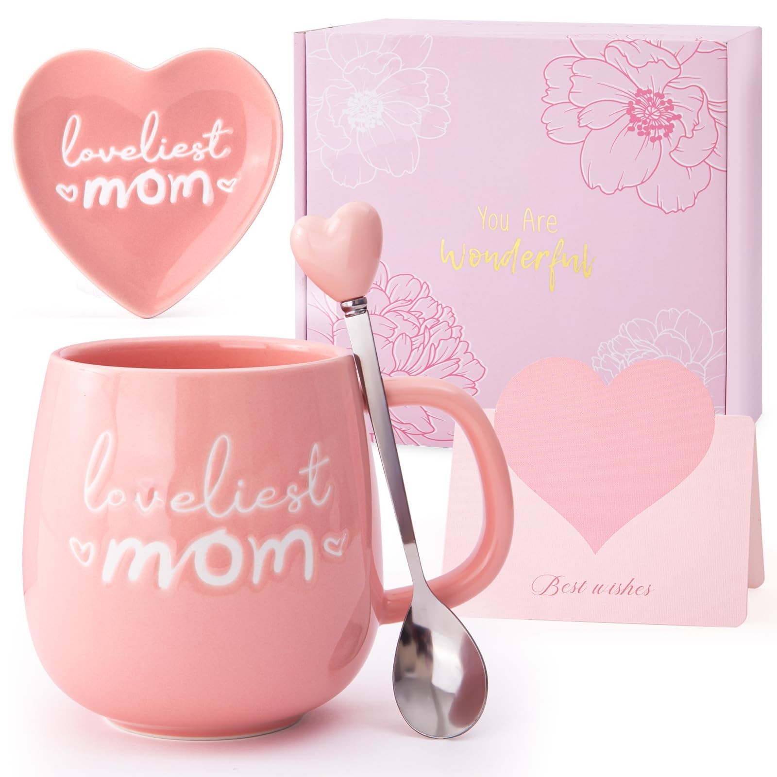 Gifts for Mom from Daughter Son, Moms Birthday Christmas Gifts - Loveliest Mo...