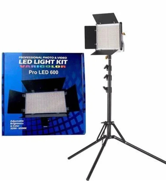 U600 RGB 30W Rectangular Ring Light For Video & Photo 3200K - 6500K