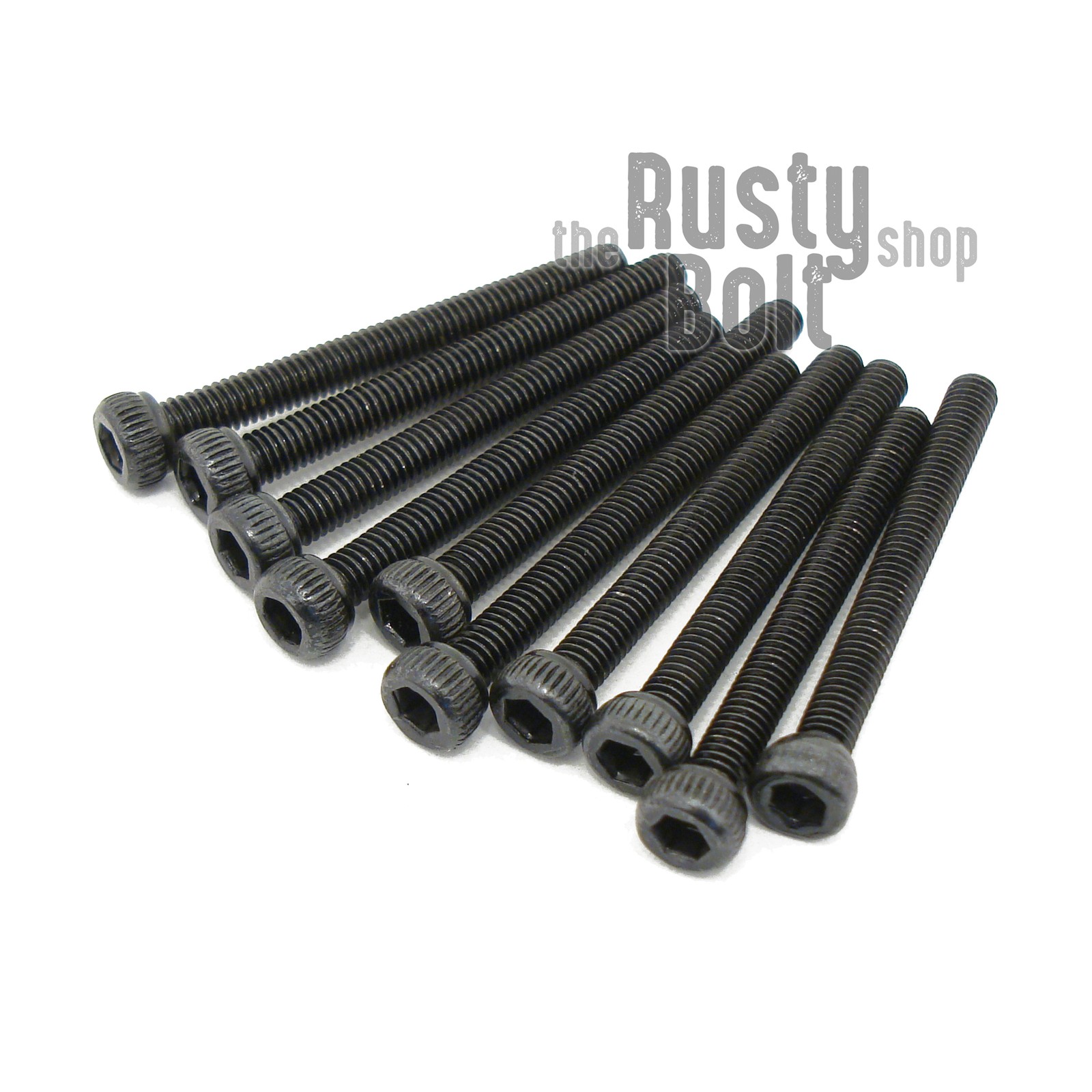 M2.5 x 25mm, Socket Head Cap Screws, 12.9 Steel, Black