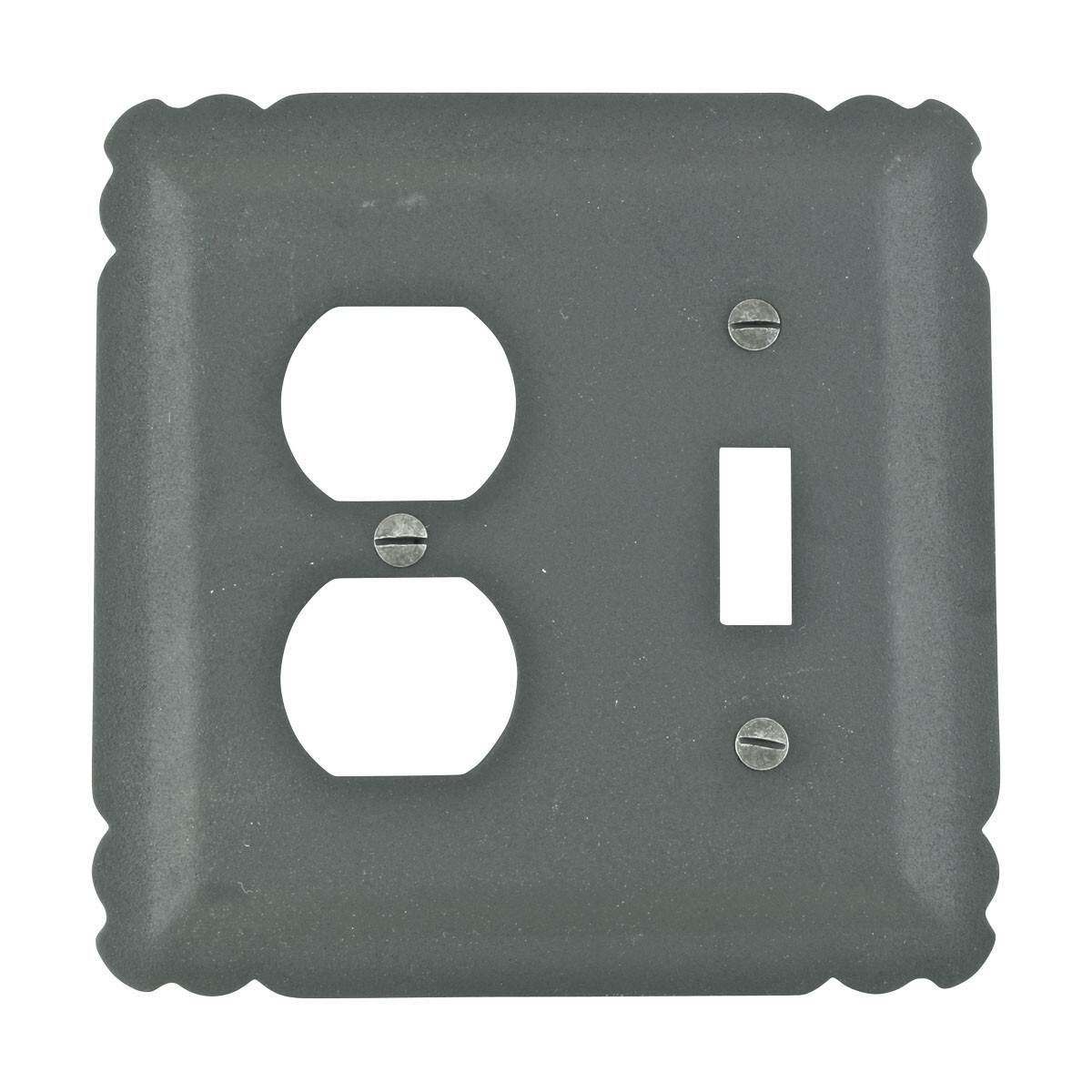 Switchplate Black Wrought Iron Toggle/Duplex | Renovator's Supply