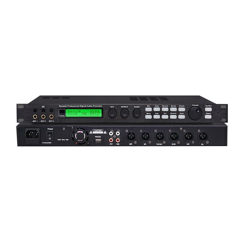 X5 Effect Processor Karaoke Effector KTV Home Digital Audio Processor Reverb XR