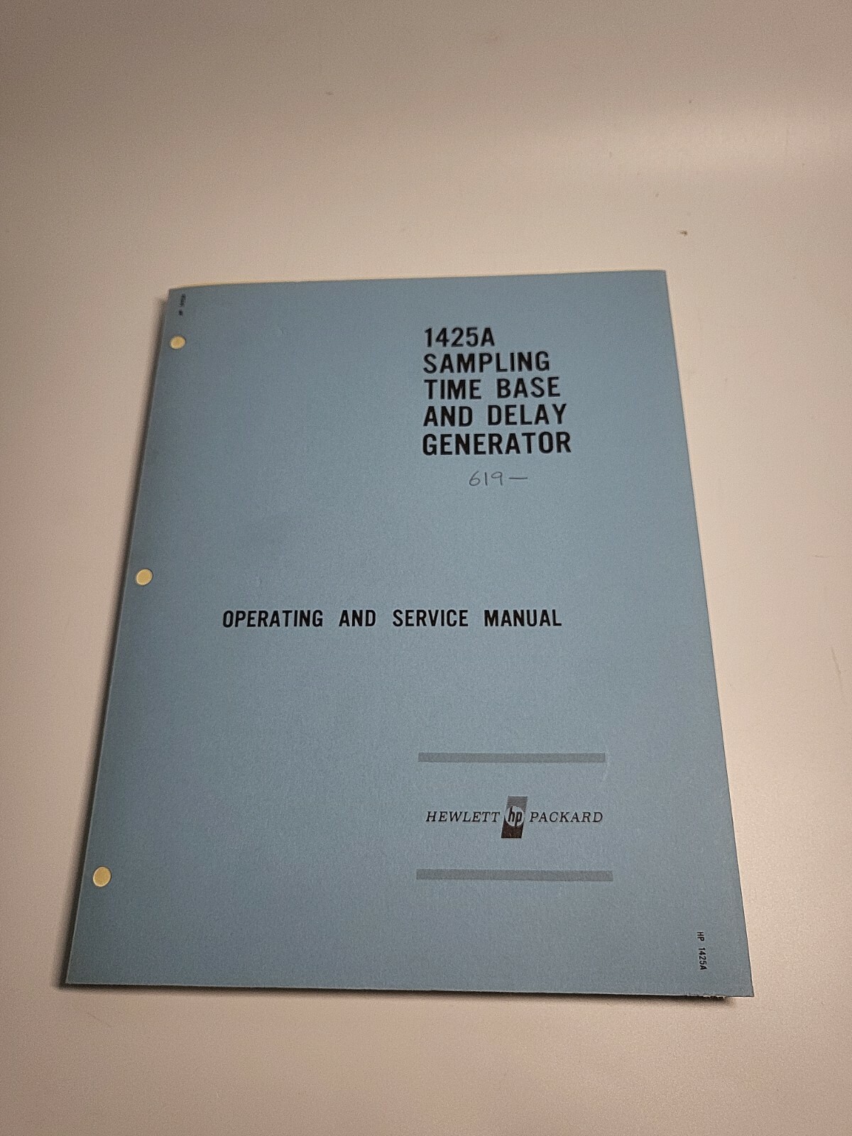 HP 1425A Sampling Time Base & Delay Generator ~ Operating & Service Manual