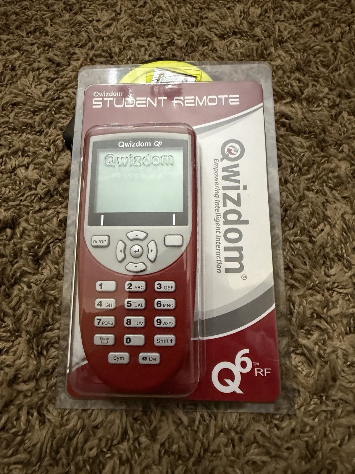 New In Box QWIZDOM Q6 Q6RF Student Response Remote