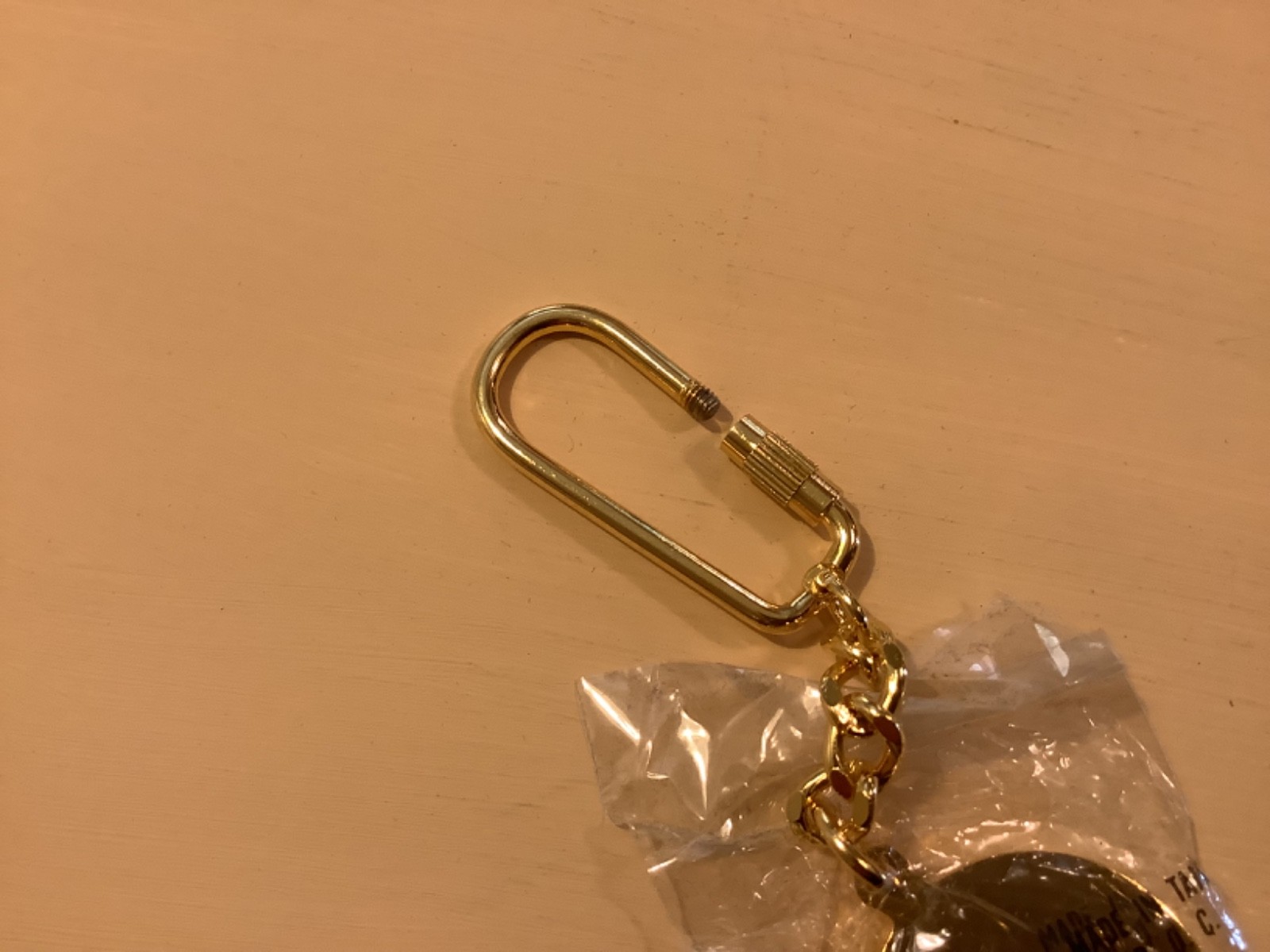 IBM Keychain, RISC System / 6000 AIX, with bag in wrapper, vintage