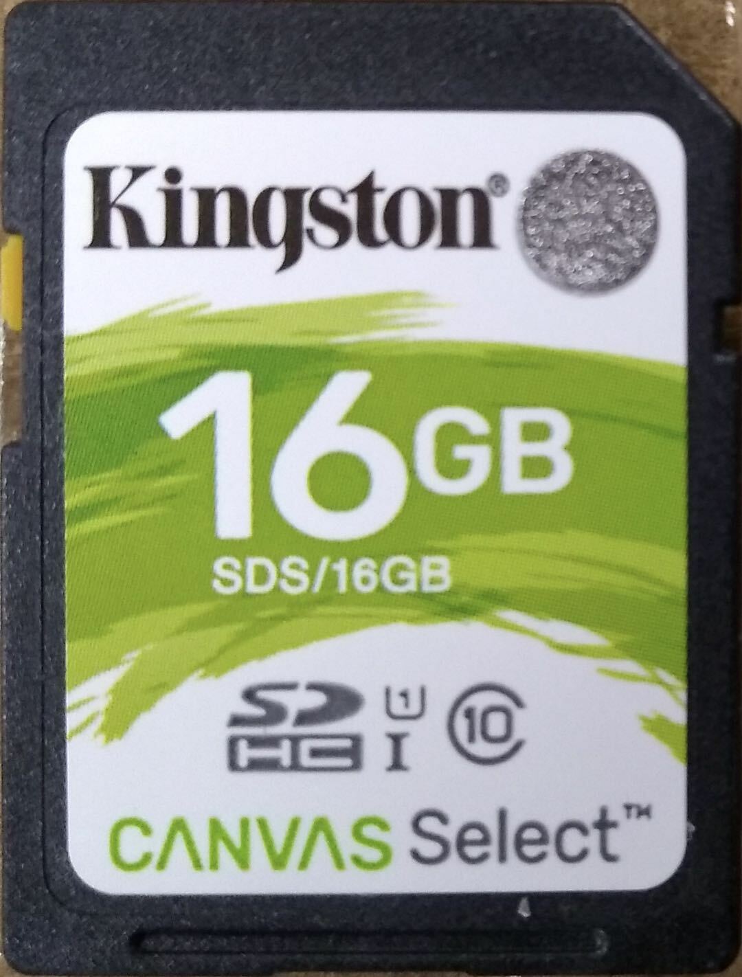 2 PCS NEW Kingston 16GB, Class 10 10MB/s - SDHC Card - SDS10V/16GB