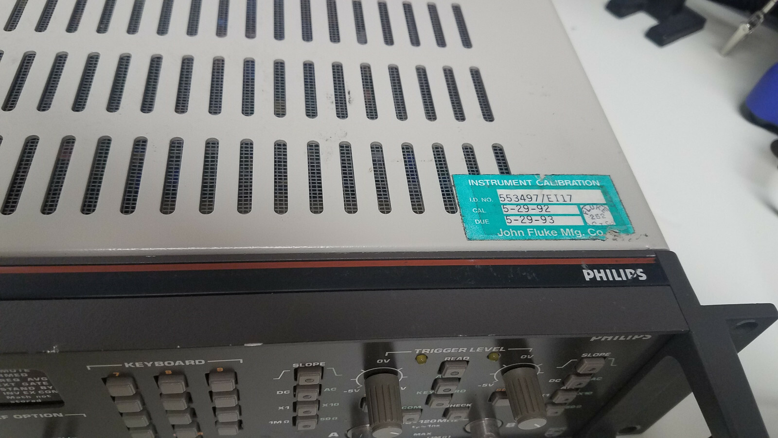 PHILIPS PM 6652C PROGRAMMABLE HIGH RESOLUTION TIMER COUNTER