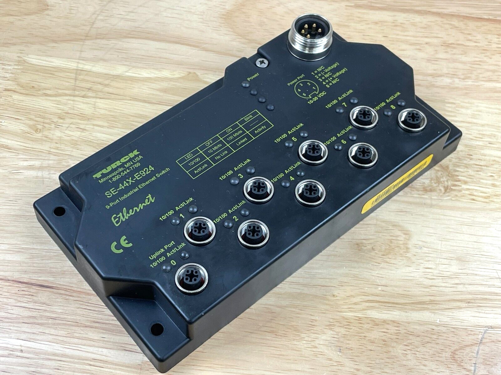 Turck SE-44X-E924 9-Port Industrial Ethernet Switch