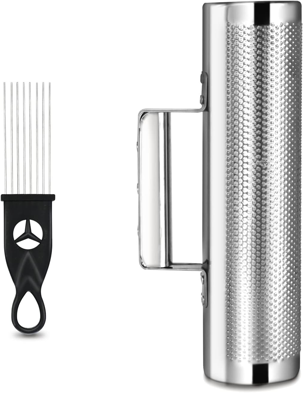 10"x3" Stainless Steel Guiro Instrument Professional Latin Percussion Tool