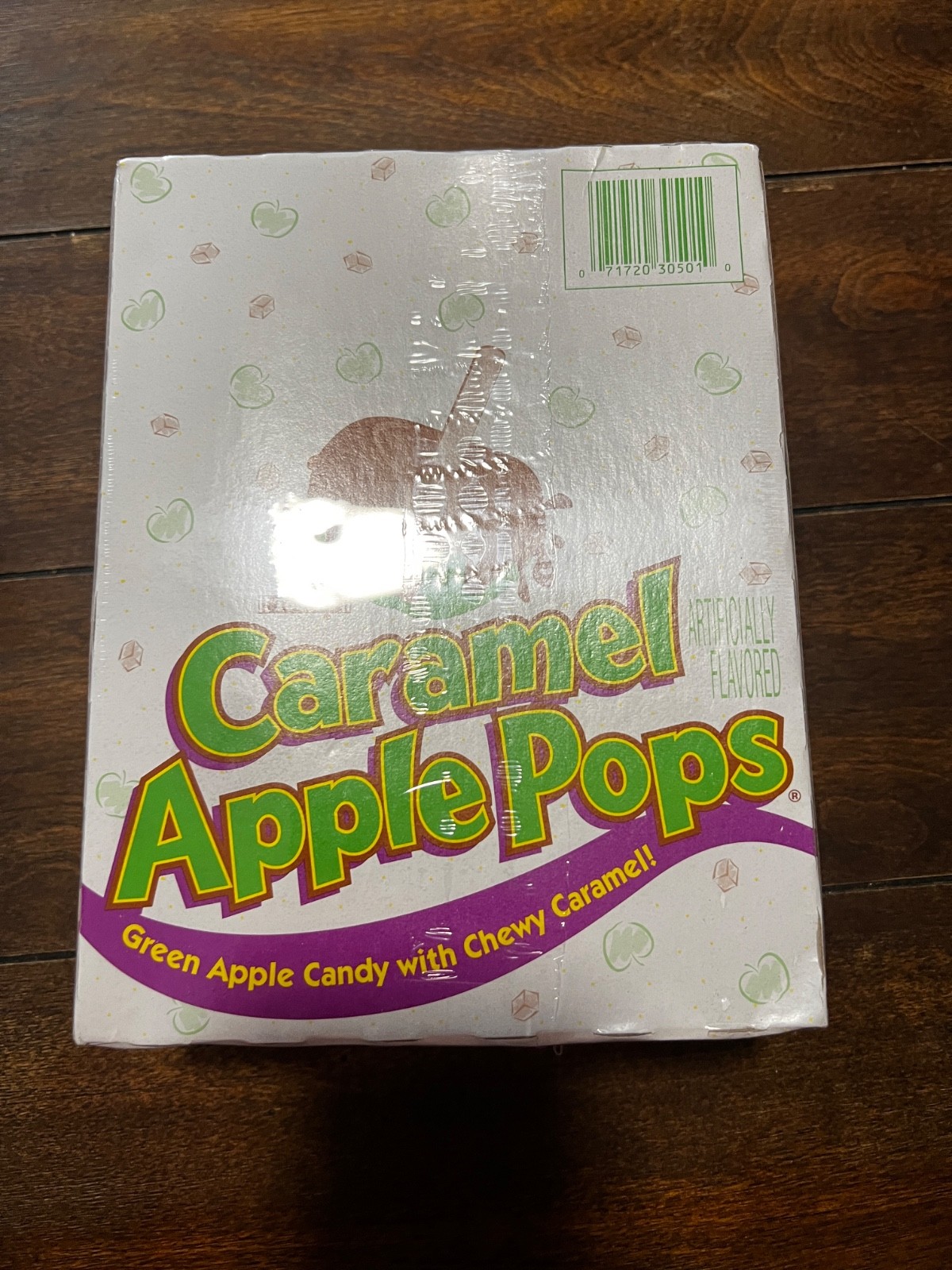 Tootsie Caramel Apple Pops, Sealed Box Of 48 NEW Free Shipping