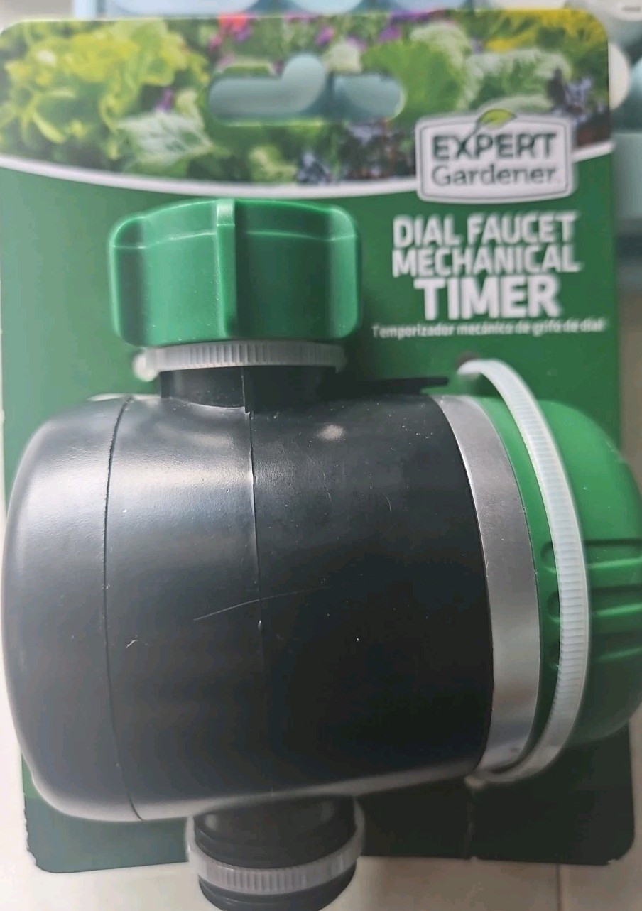 Expert Gardener Outdoor Dial Faucet Mechanical Watering Controller