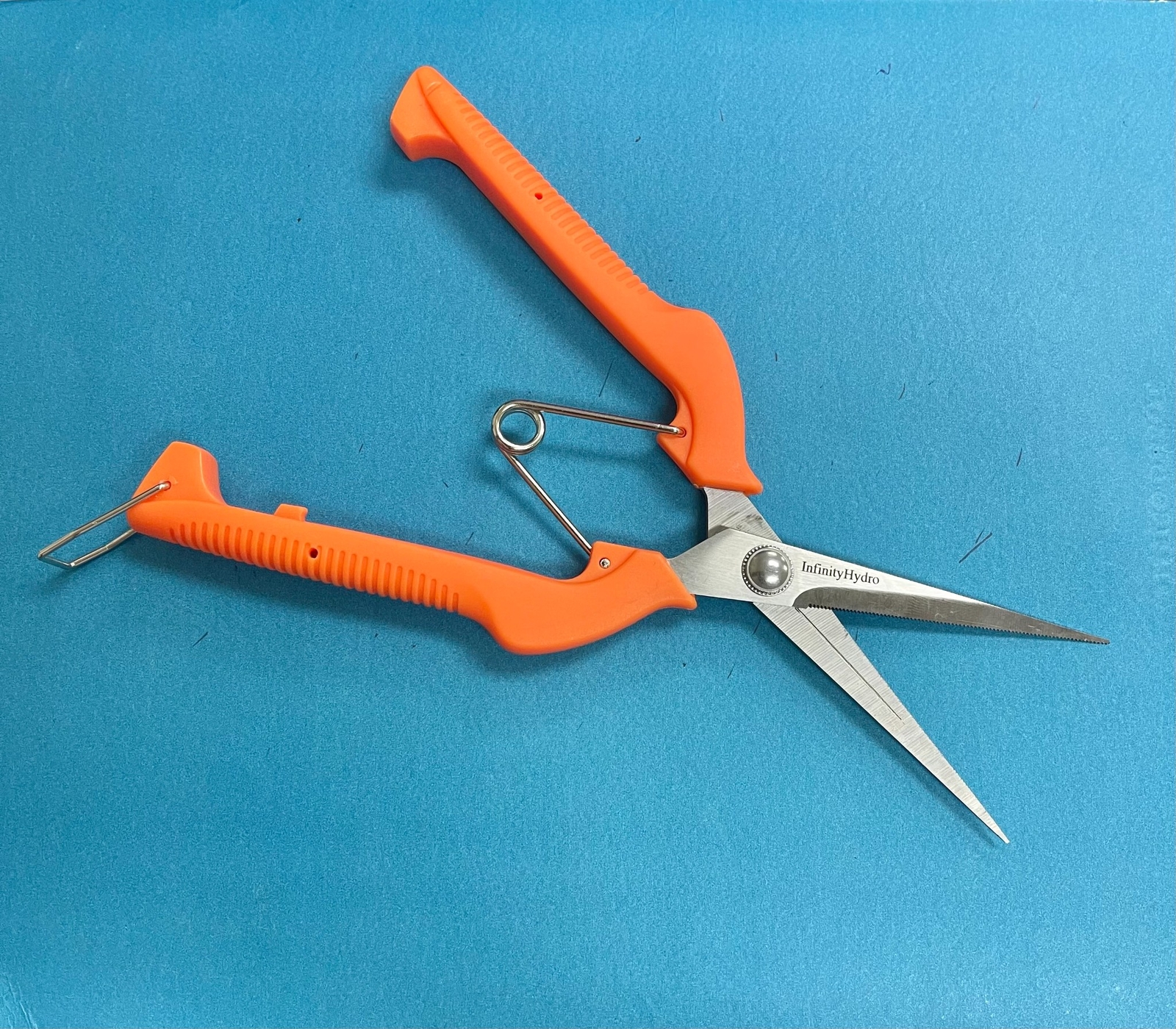 Garden Scissors Steel Hydroponic Pruning Shears Plants Harvest Trimming Leaf Bud