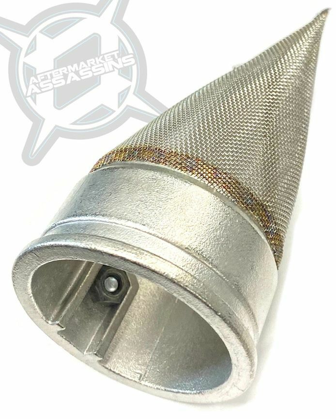 Polaris RZR 2.5" Spark Arrestor for Aftermarket Assassins Exhaust