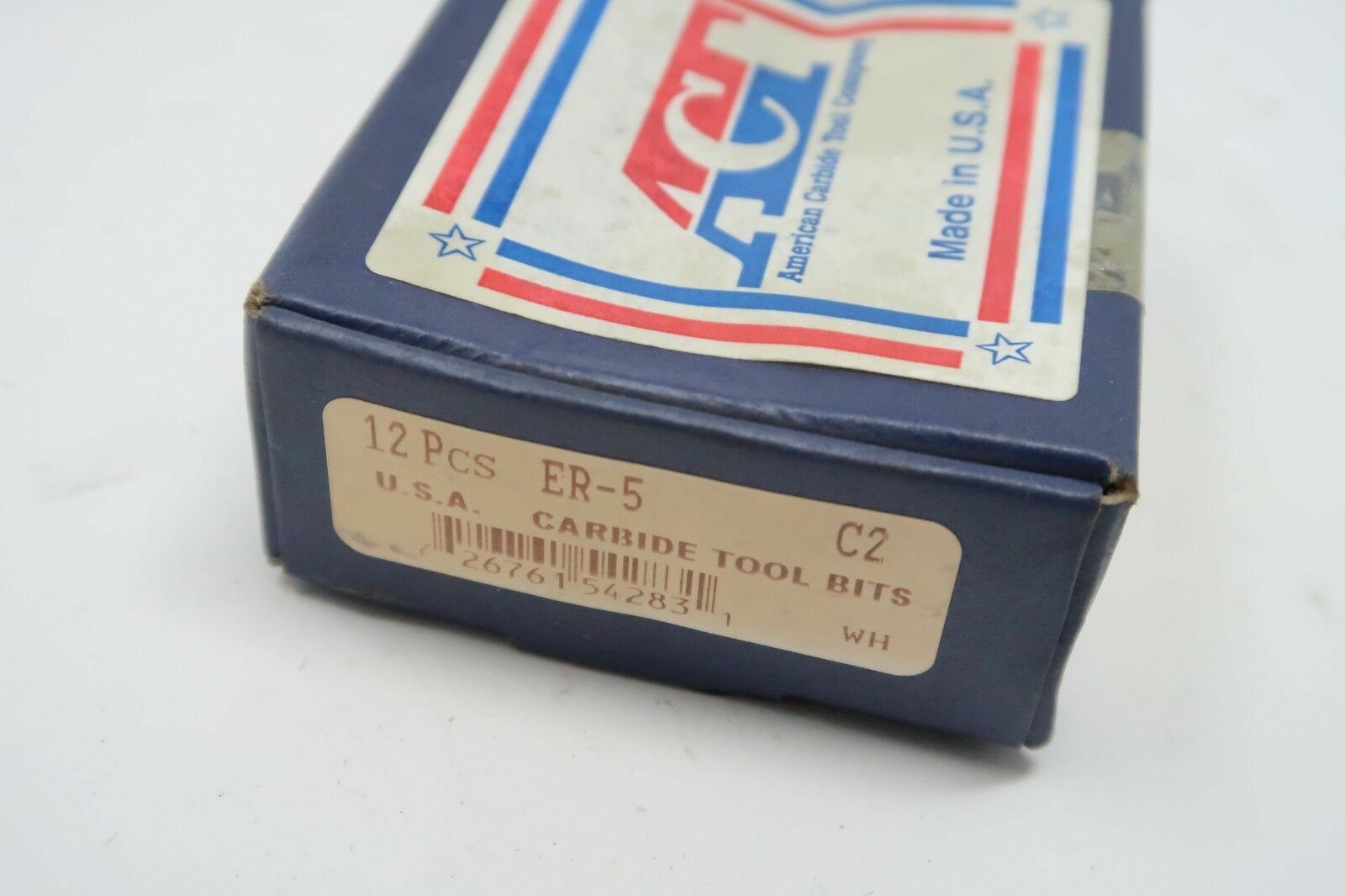 8 pcs ACT American Carbide ER-5 / ER5 Grade C2 Brazed Lathe Tool Bits 5/16 Shank