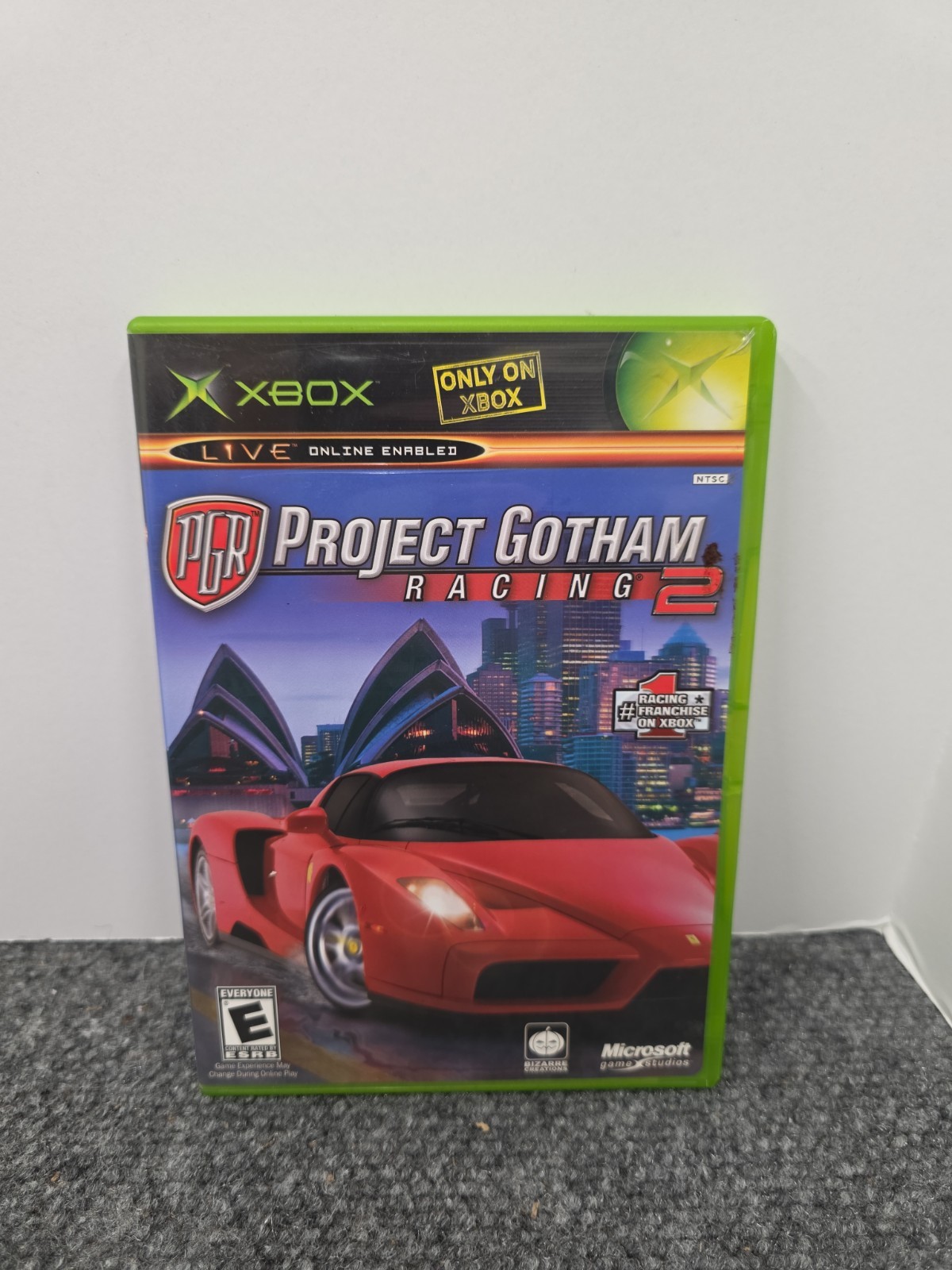 Project Gotham Racing 2 (Microsoft Xbox, 2003) CIB Complete Tested and Working