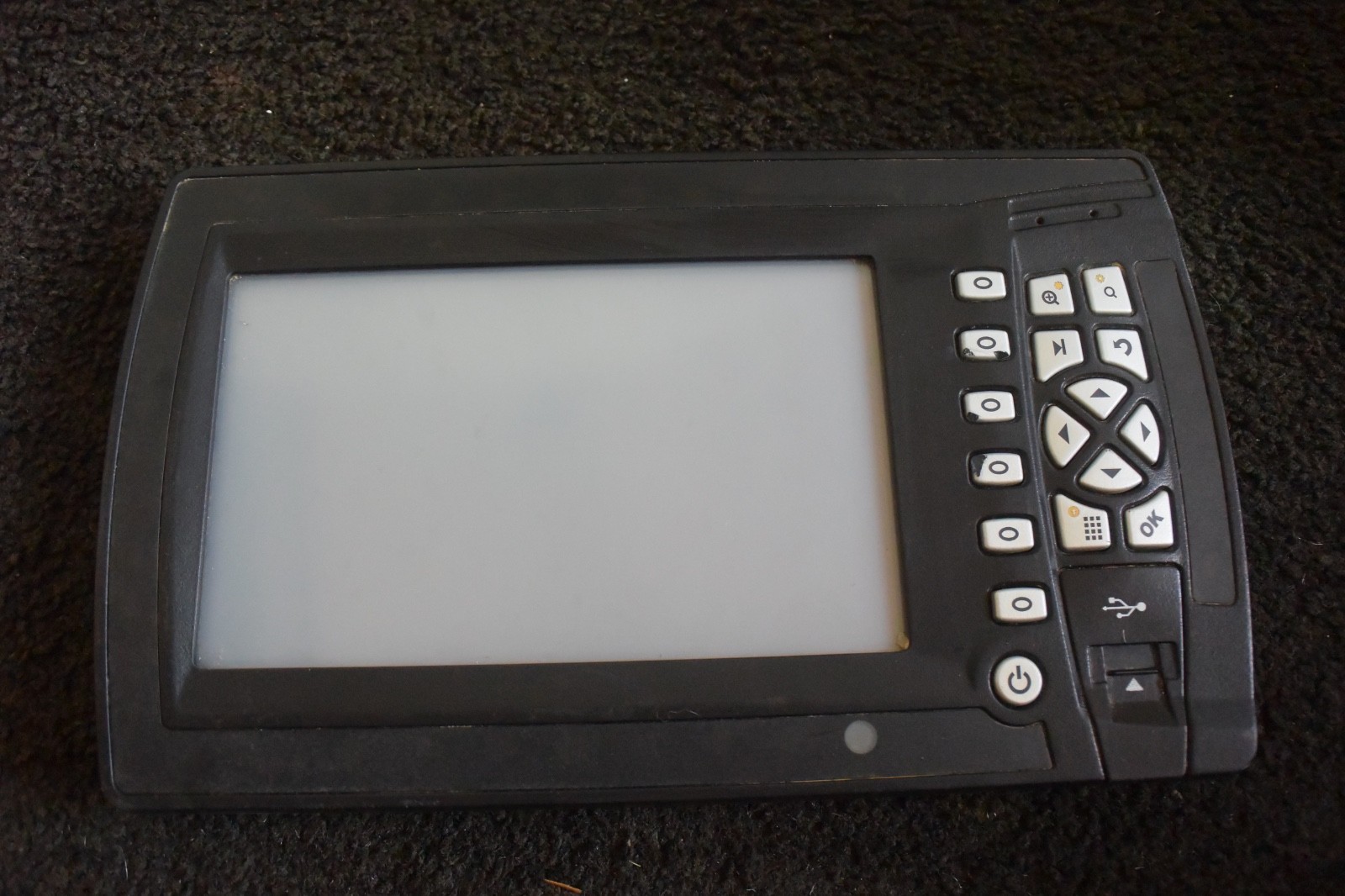 Trimble Machine Grade Control Panel Model CB460      ONLY THE FRONT PANEL SCREEN