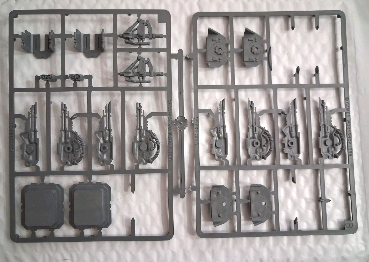 Land Raider Lascannon Sponsons Warhammer 40K Space Marines Tank