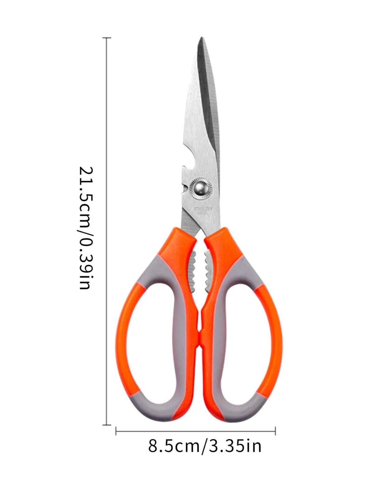 🔥 4 Ultra Sharp Multifunctional Scissors Meat Chicken Poultry Fish Herbs Shears