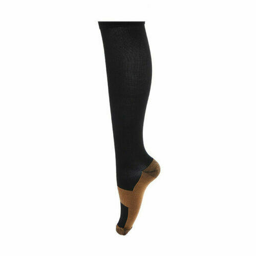 Dr.Hero® 3-Pairs COMPRESSION SOCKS " Knee High&Unisex & 20-30 mmHg & Cooper "