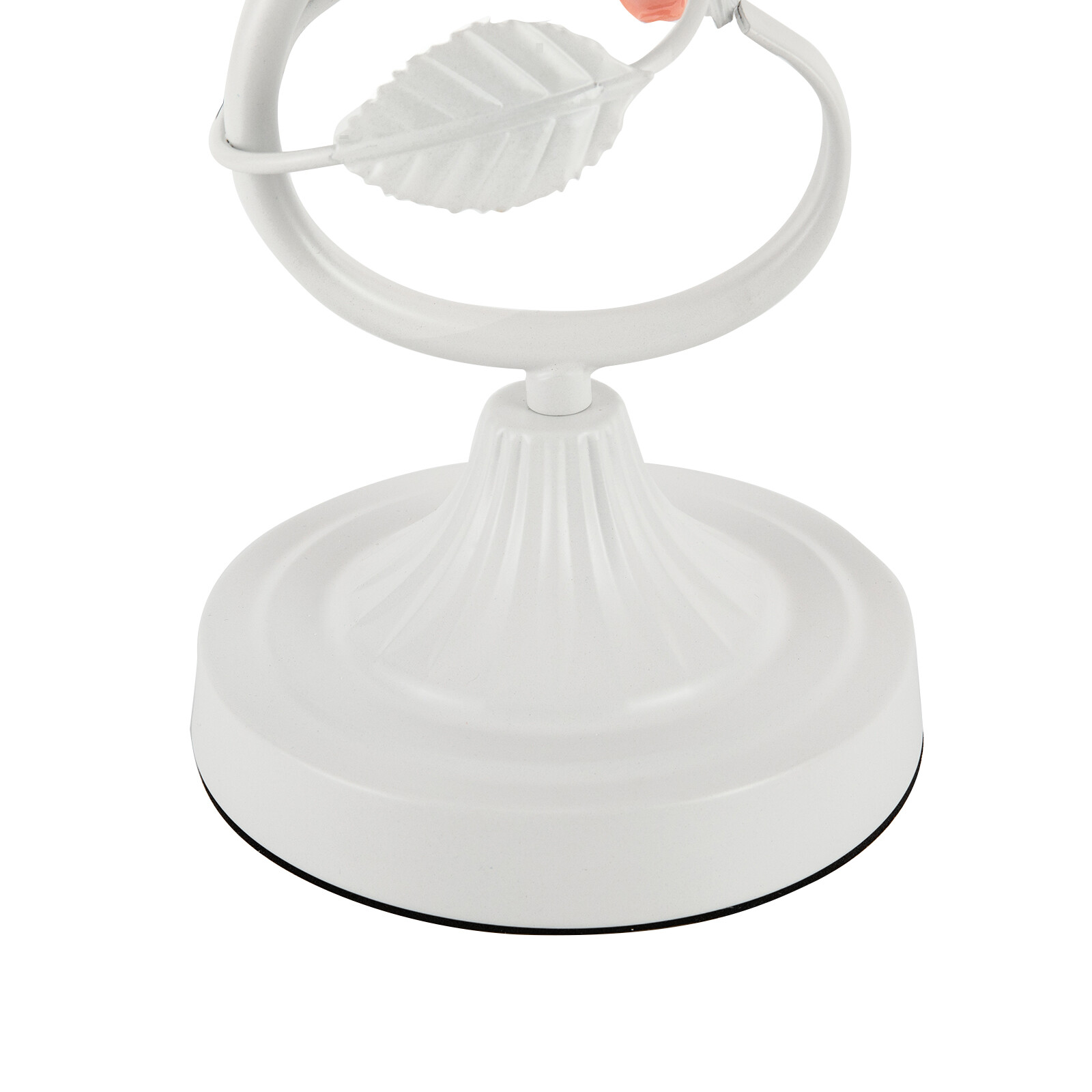 Flower Table Lamp Lily Shaped Glass Green Bedside Desk Light Gorgeous Ornament