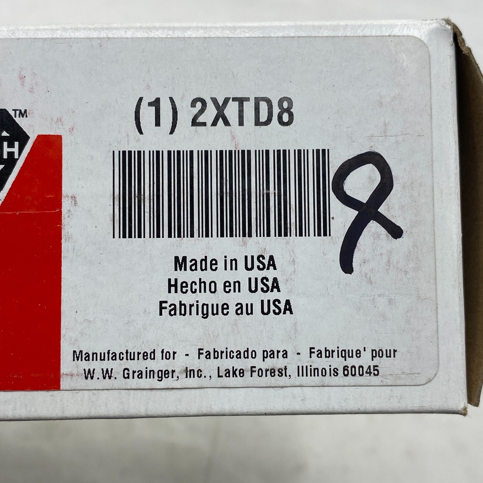 TOUGH GUY 2XTD8 FLUE BRUSH Double Spiral/Double Stem 2" Diameter