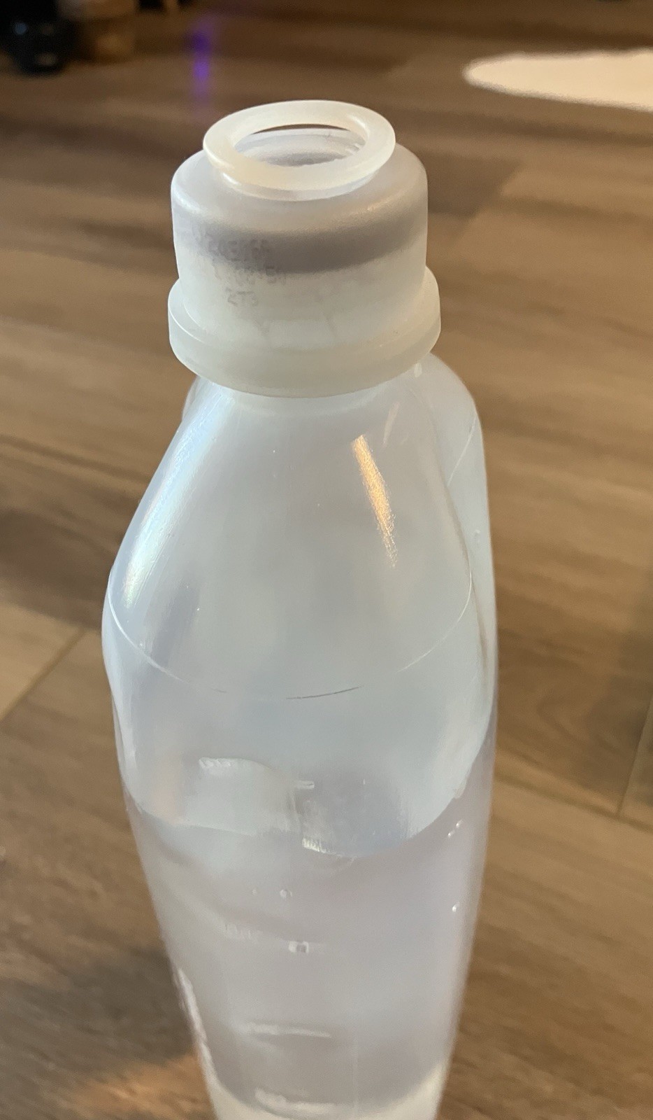 Sealed Sterile saline solution .09 percent 2 liters