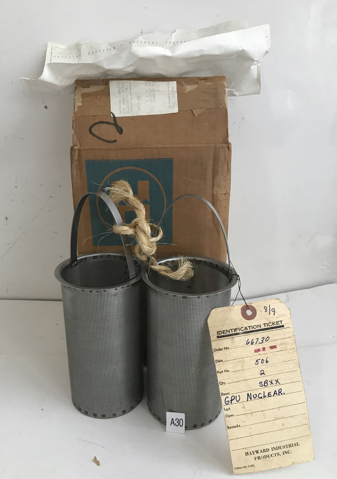 *NEW LOT OF 2* Hayward Mesh Strainers 506 SBXX