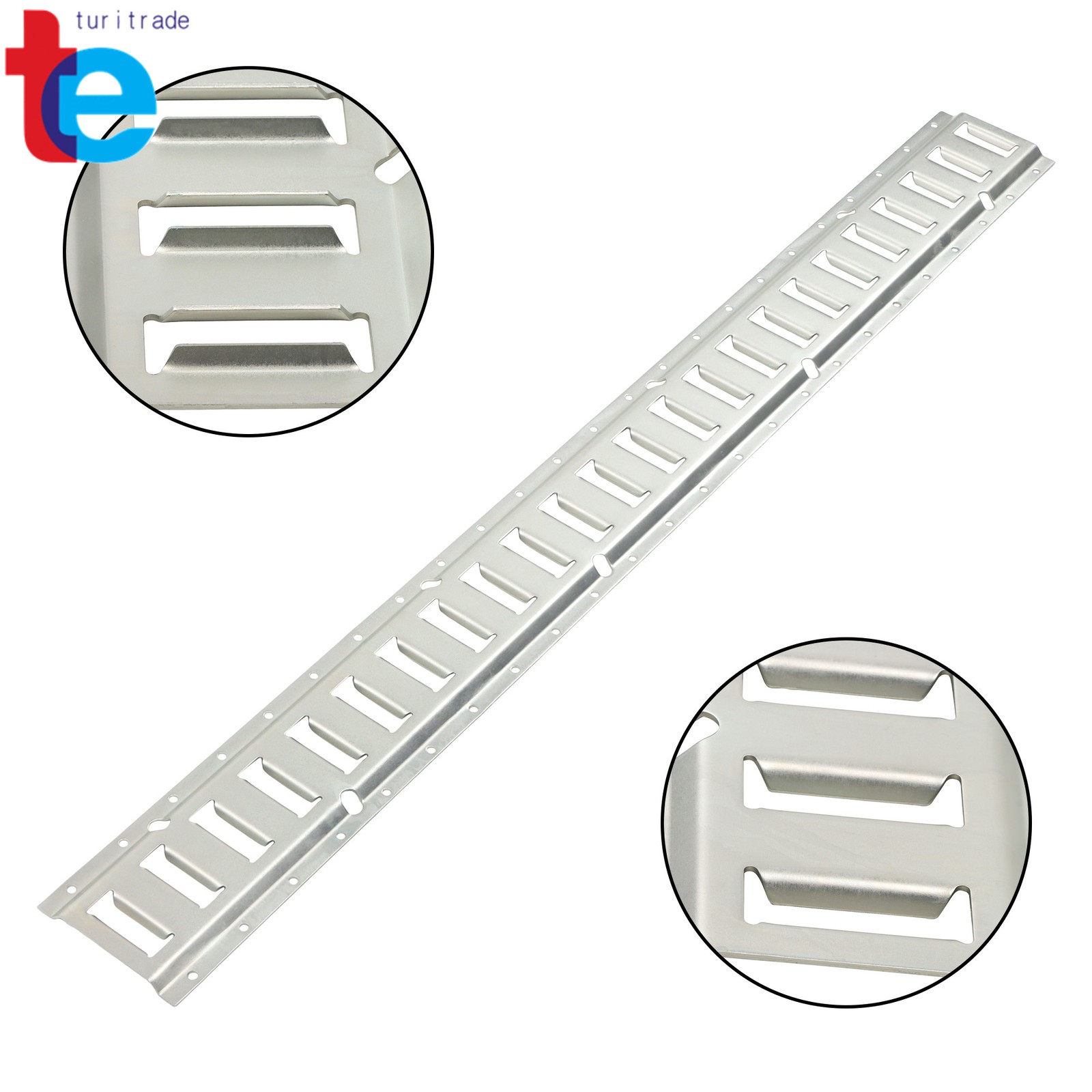 E Track Tie Down Rail Kit 4' (6 Pack) for Garages Vans Trailers